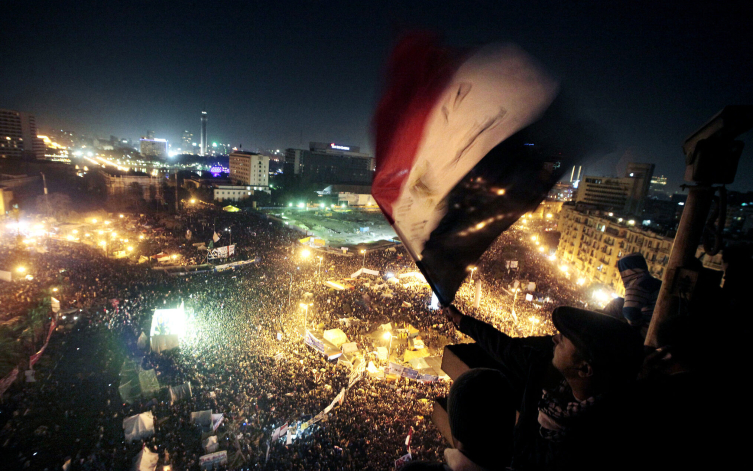 'Arap Baharı' adı altına Mısır'da da meydana gelen olayların adresi Tahrir Meydanı olmuştu.